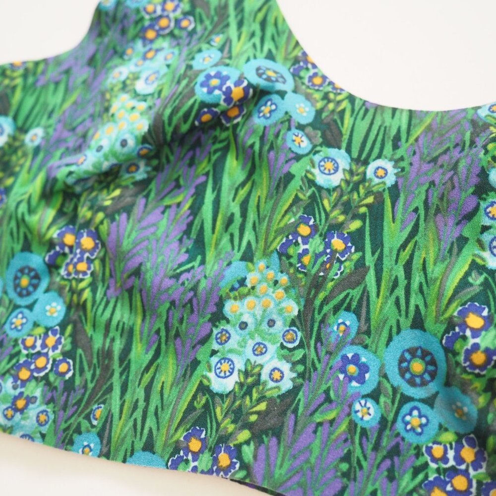 !! Anna Sui x Knix Luxelift Floral Pullover Bra sz xs - Picture 3 of 5
